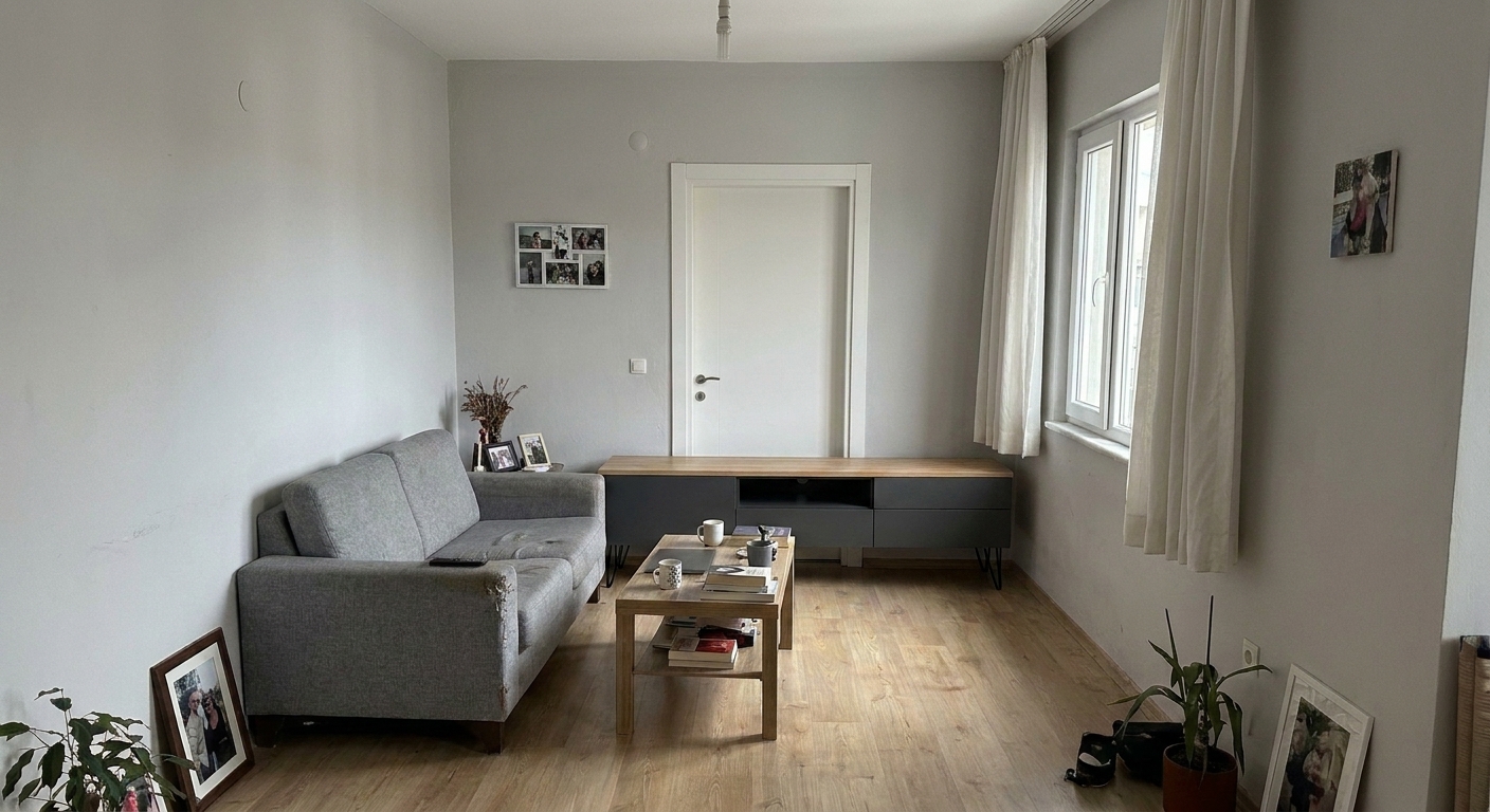 Sonrası — TV Ünitesi Loft 180 cm